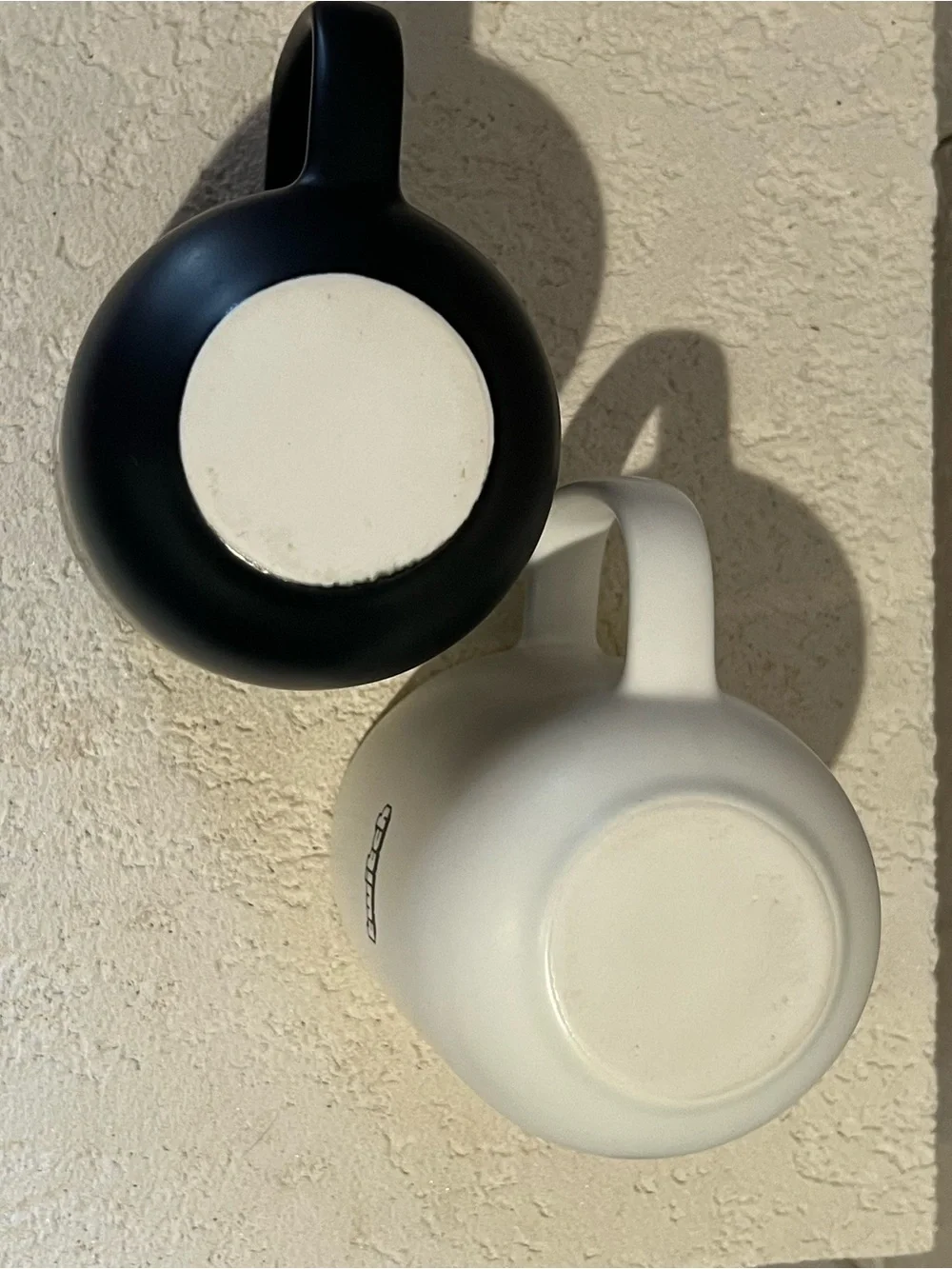 2 NWOT Twitch gaming ceramic black white coffee mug cup